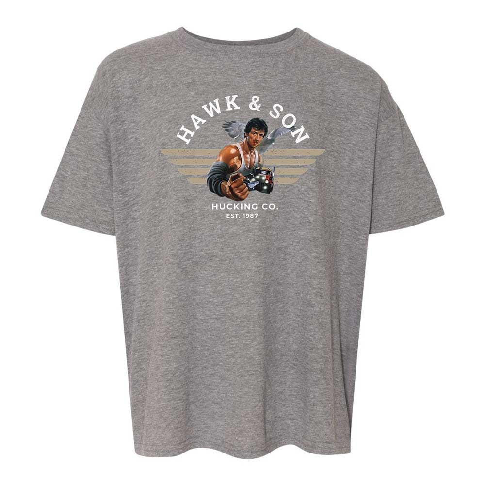 Kids T-Shirt - B5512QWH - Graphite Heather - 12
