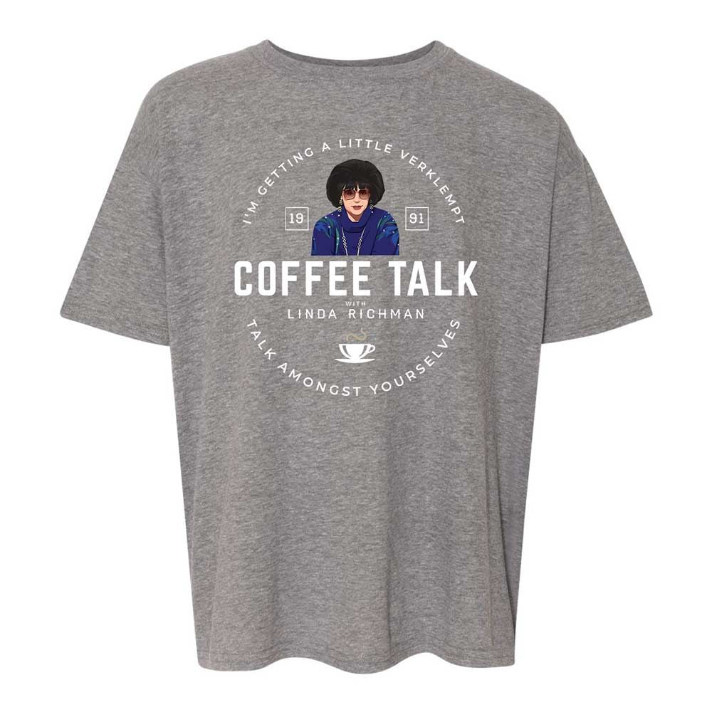 Coffee Talk with Linda Richman - Graphite Heather - 12