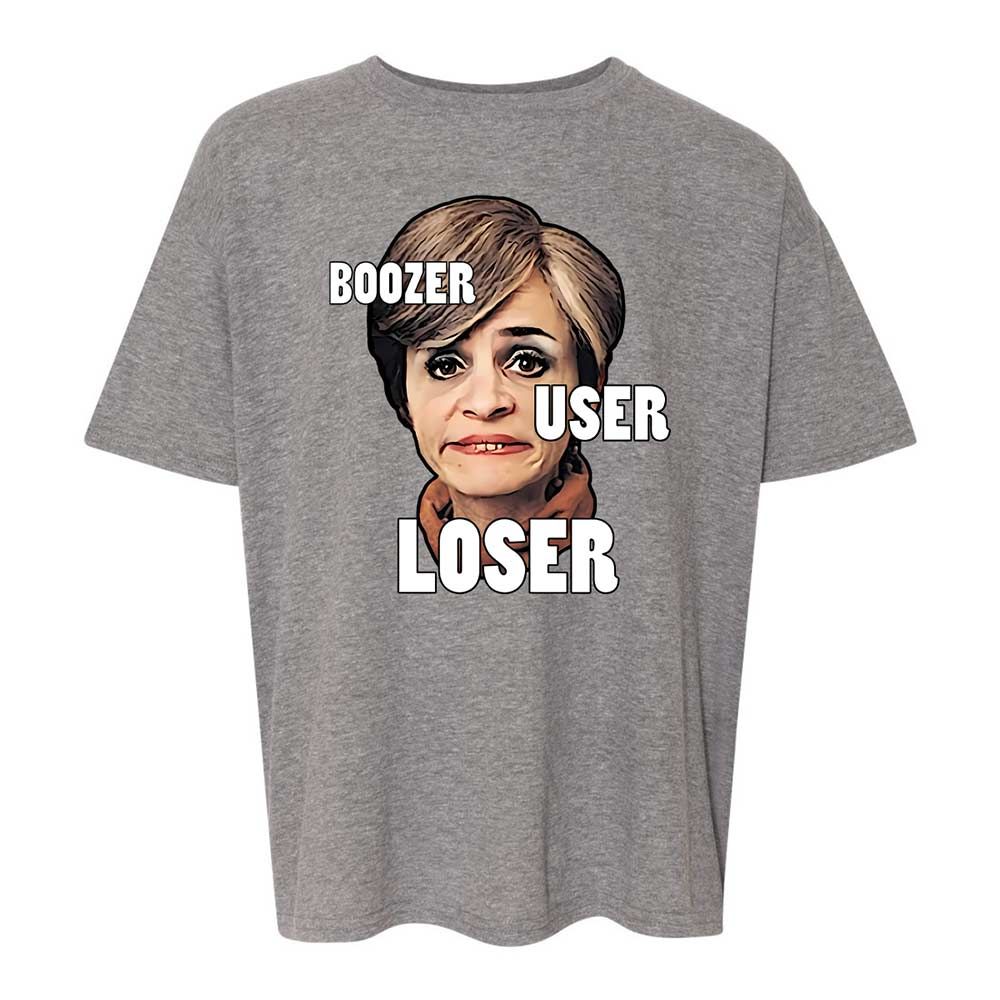 I was a boozer, a user, and a loser - Graphite Heather - 12