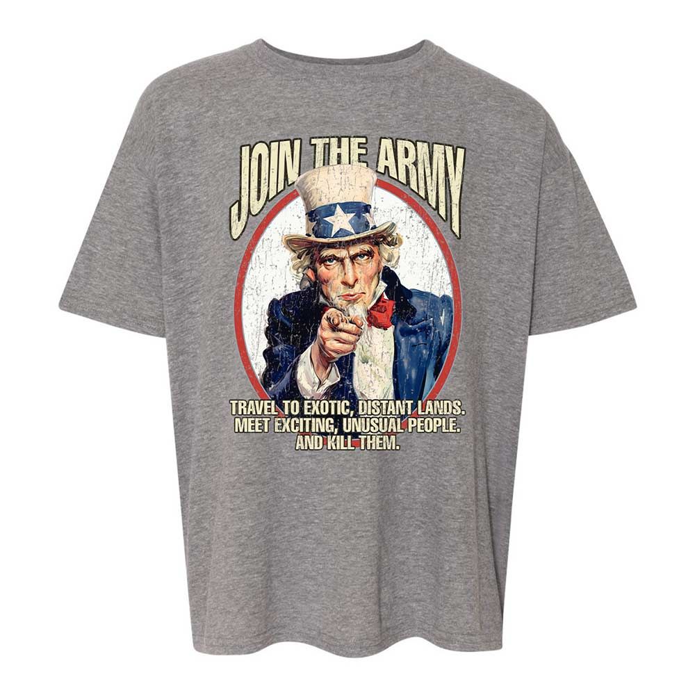 Join The Army - Graphite Heather - 12