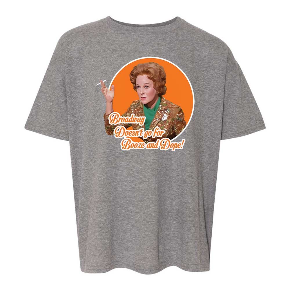 Broadway doesn't go for booze and dope - Graphite Heather - 12