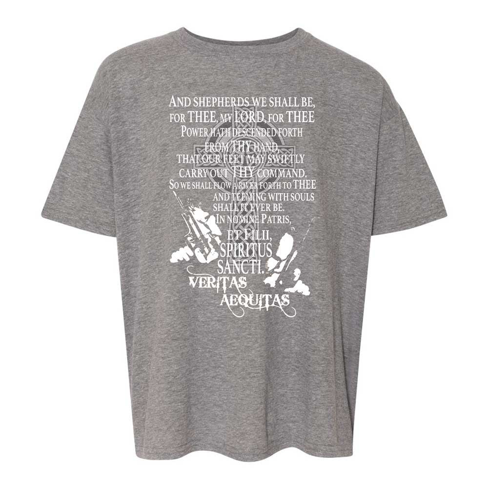 Kids T-Shirt - 8P1GY74K - Graphite Heather - 12
