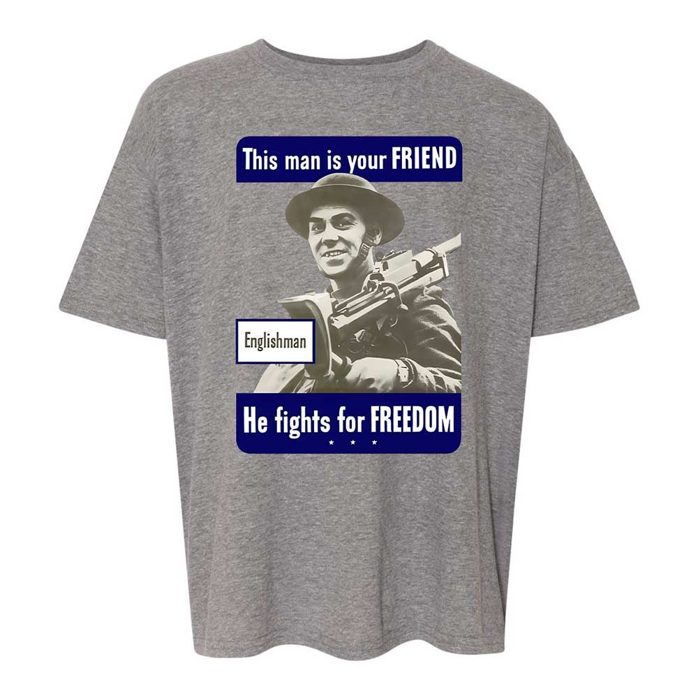 This man is your Friend - Graphite Heather - 12