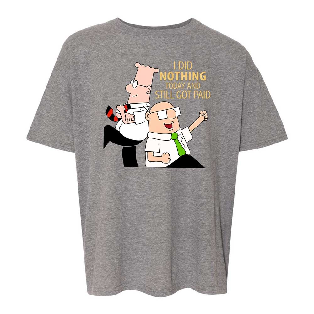 I Did Nothing and Still Got Paid - Graphite Heather - 12