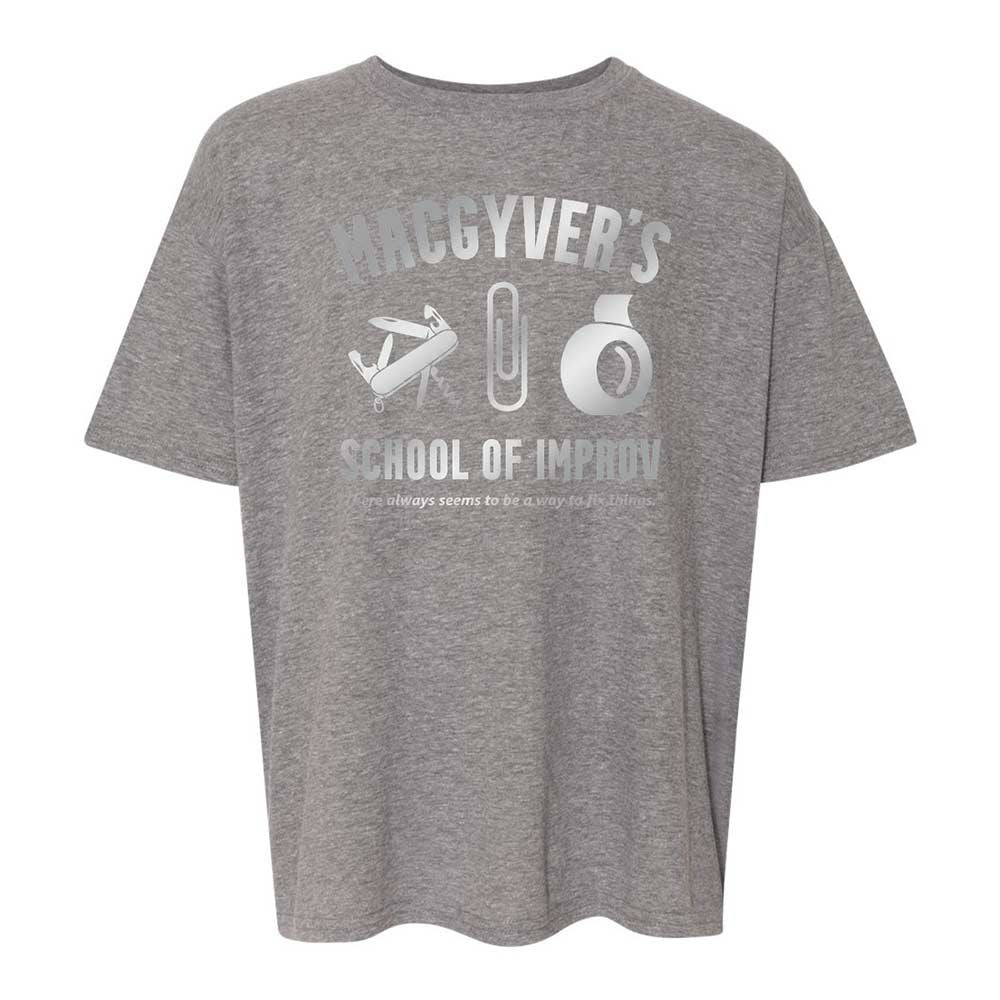 Kids T-Shirt - HKRX4P19 - Graphite Heather - 12