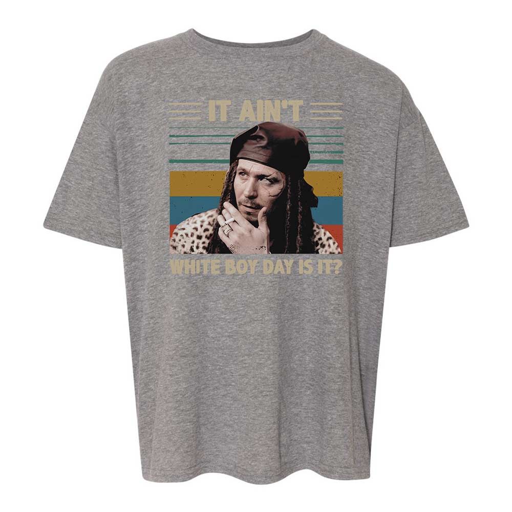 It ain't White Boy Day, is it - Graphite Heather - 12