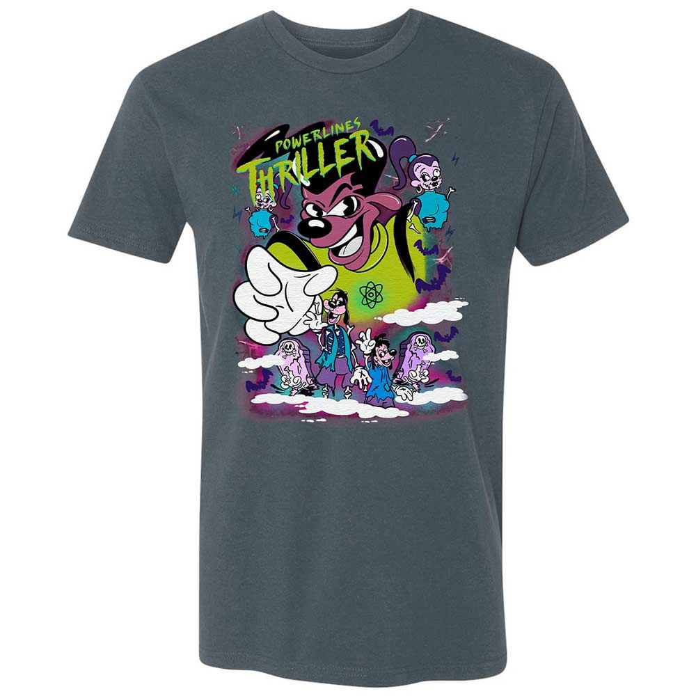 Vintage Pop Cartoon Horror Mashup - Indigo - 12