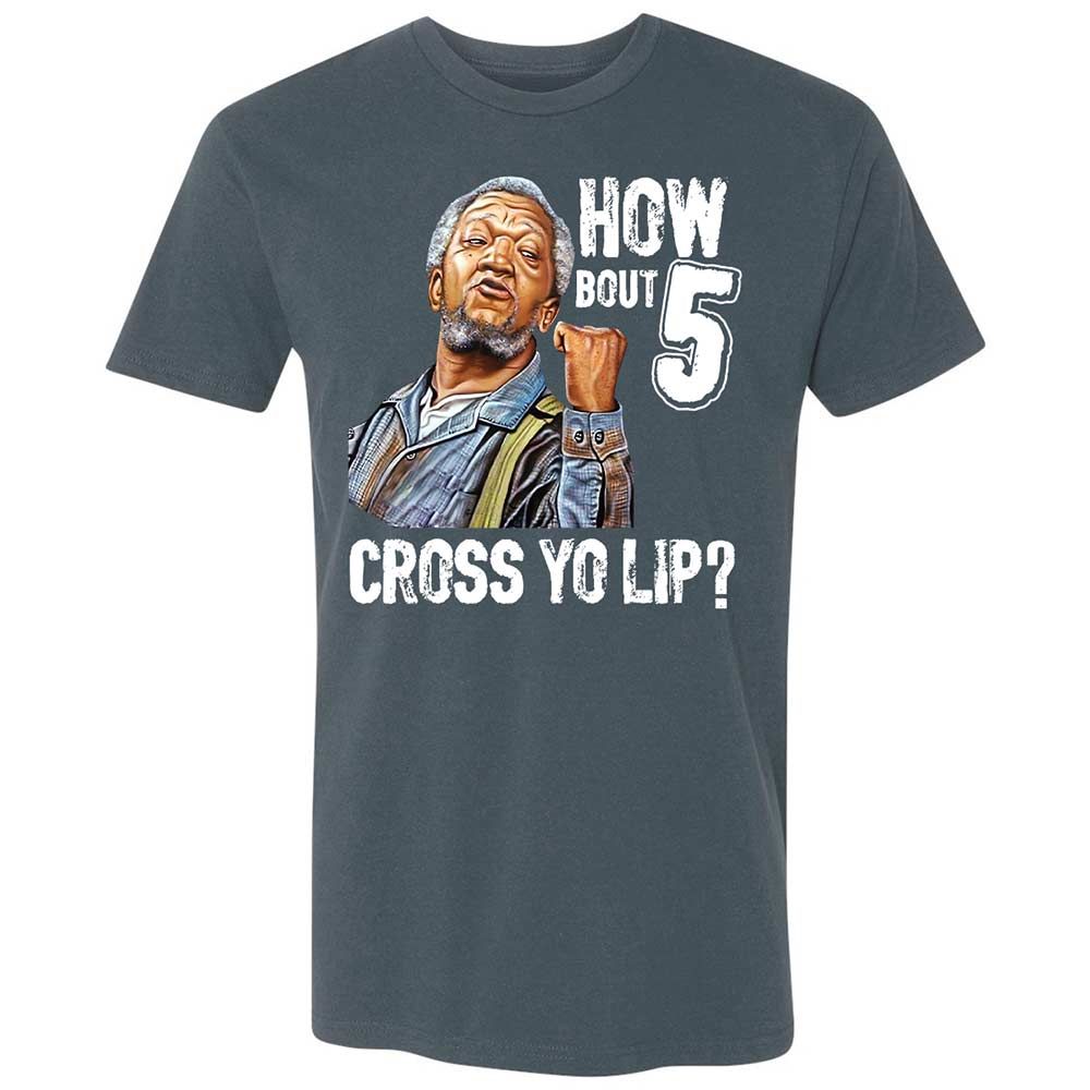How bout 5 cross yo lip - Indigo - 12