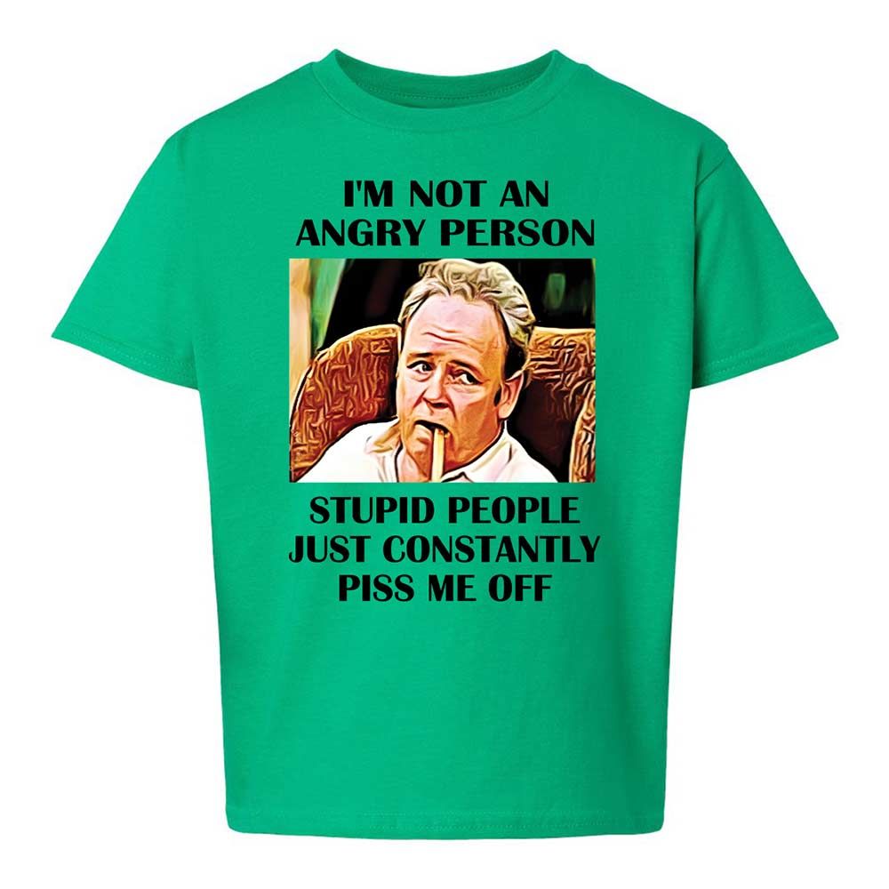 I'm not an angry person - Irish Green - 12