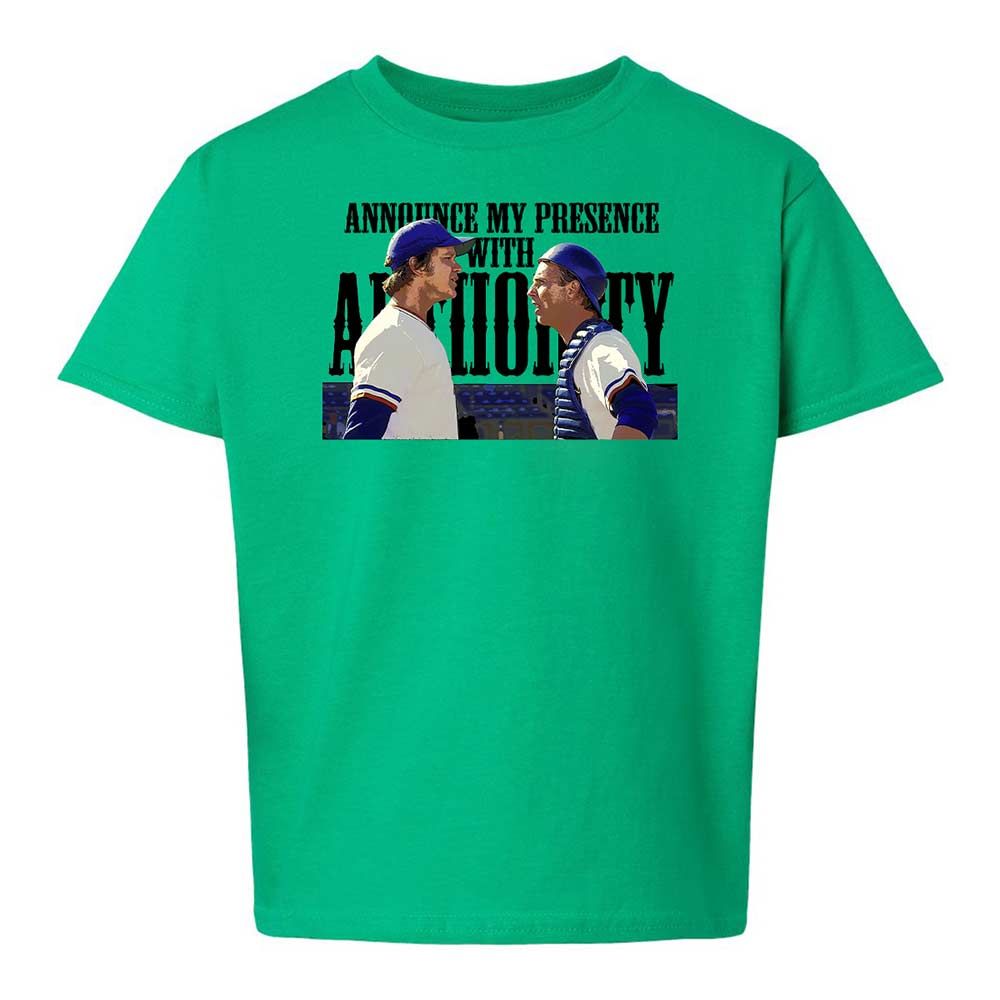 Announce my presence with authority - Irish Green - 12