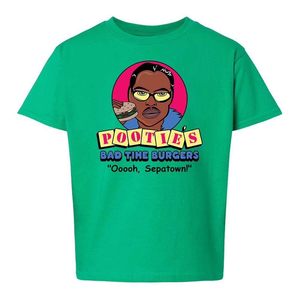 Pootie's Bad Time Burgers - Irish Green - 12