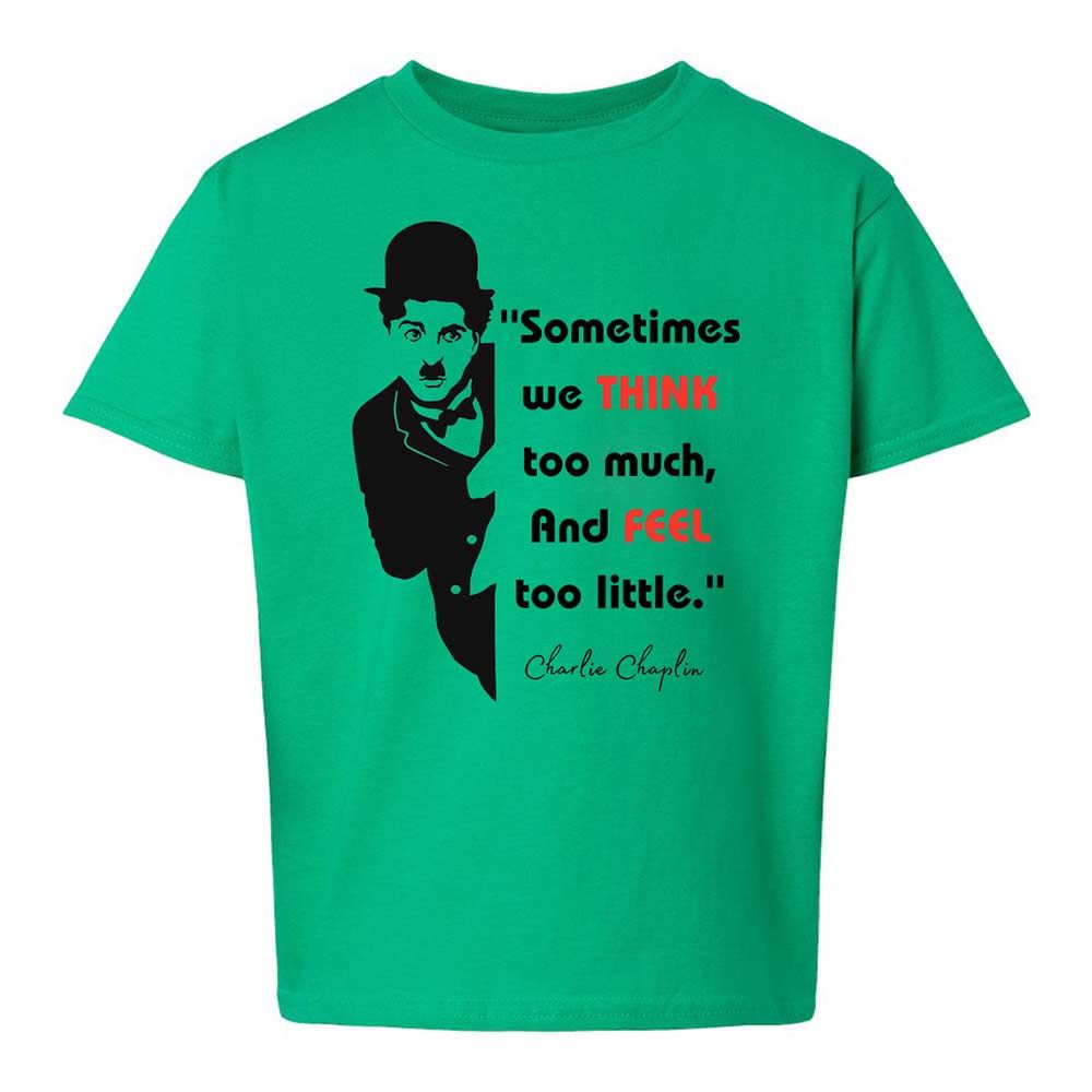 Sometimes we think too much - Irish Green - 12