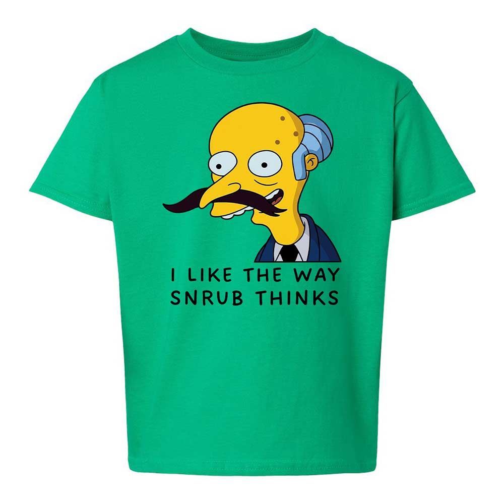 I Like the Way Snrub Thinks - Irish Green - 12