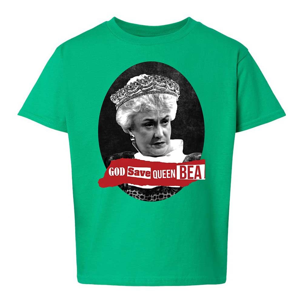 God Save Queen Bea - Irish Green - 12