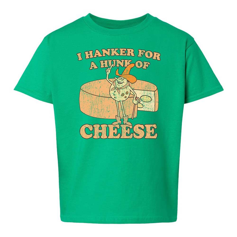 Hanker For A Hunk Of Cheese - Irish Green - 12