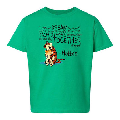 Calvin Hobbes Dreams - Irish Green - 12