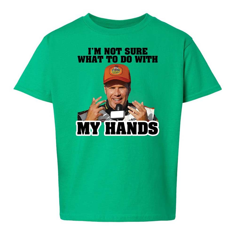 I'm Not Sure What To Do With My Hands - Irish Green - 12