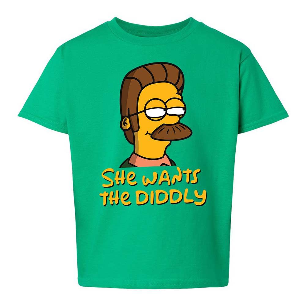 She Wants The Diddly - Irish Green - 12