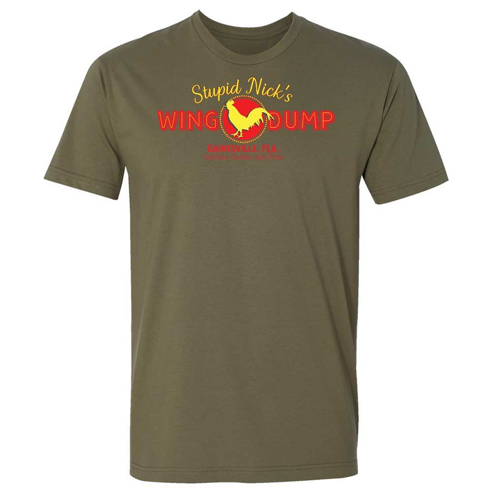 Stupid Nick's Wing Dump - Military Green - 12