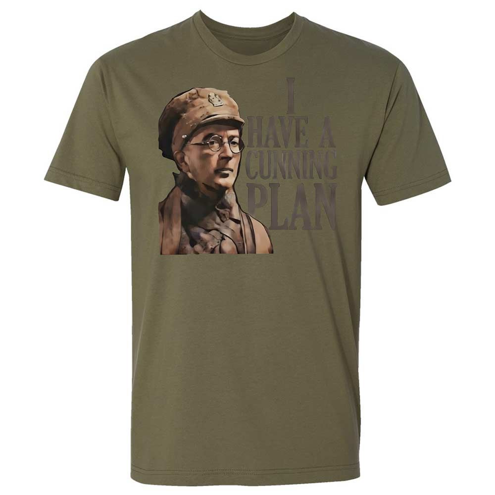 I Have A Cunning Plannn - Military Green - 12