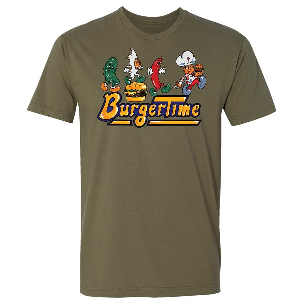 BurgerTime - Military Green - 12