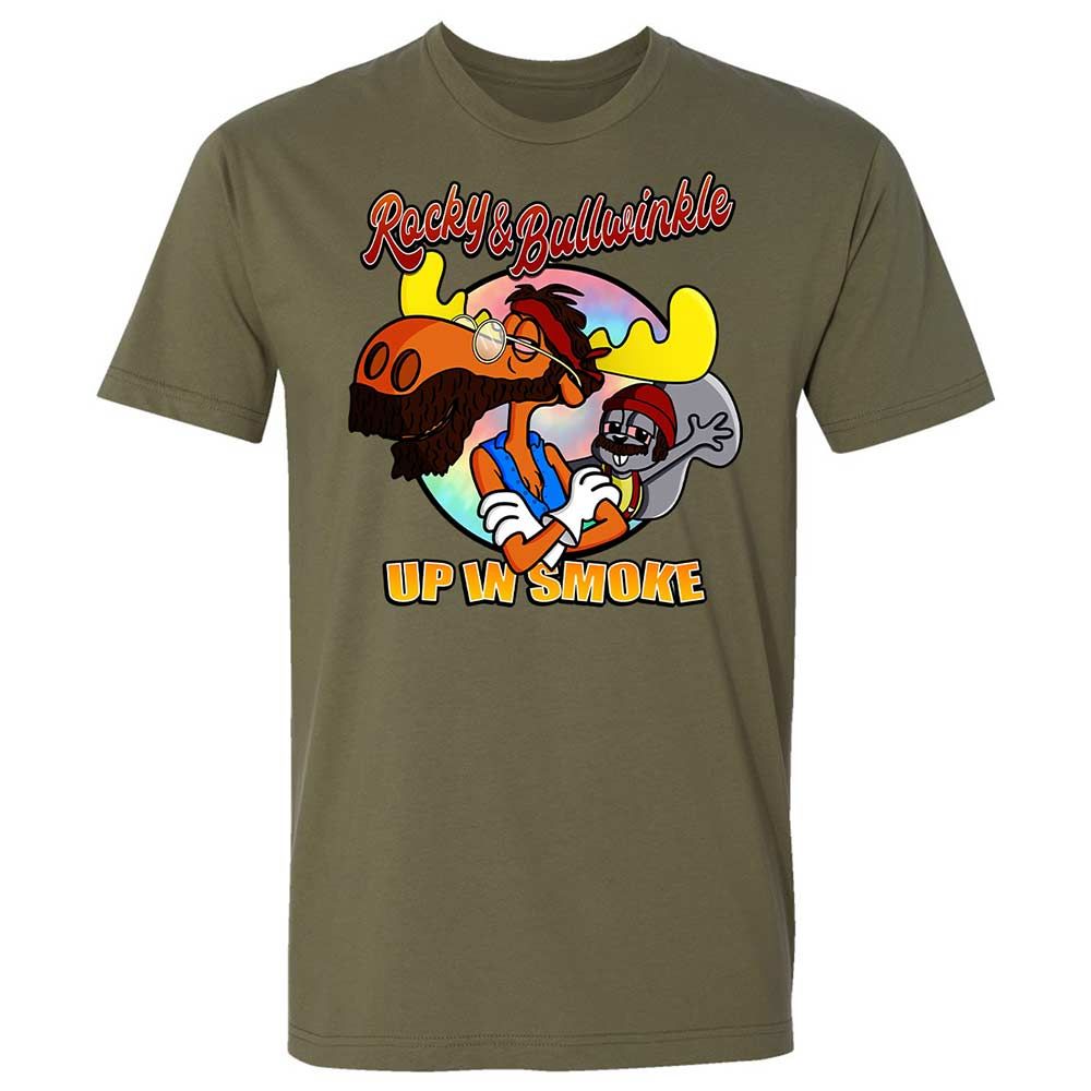 Funny Up In Smoke - Military Green - 12