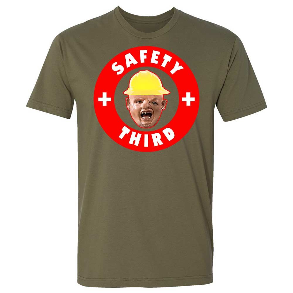 Safety Third - Military Green - 12