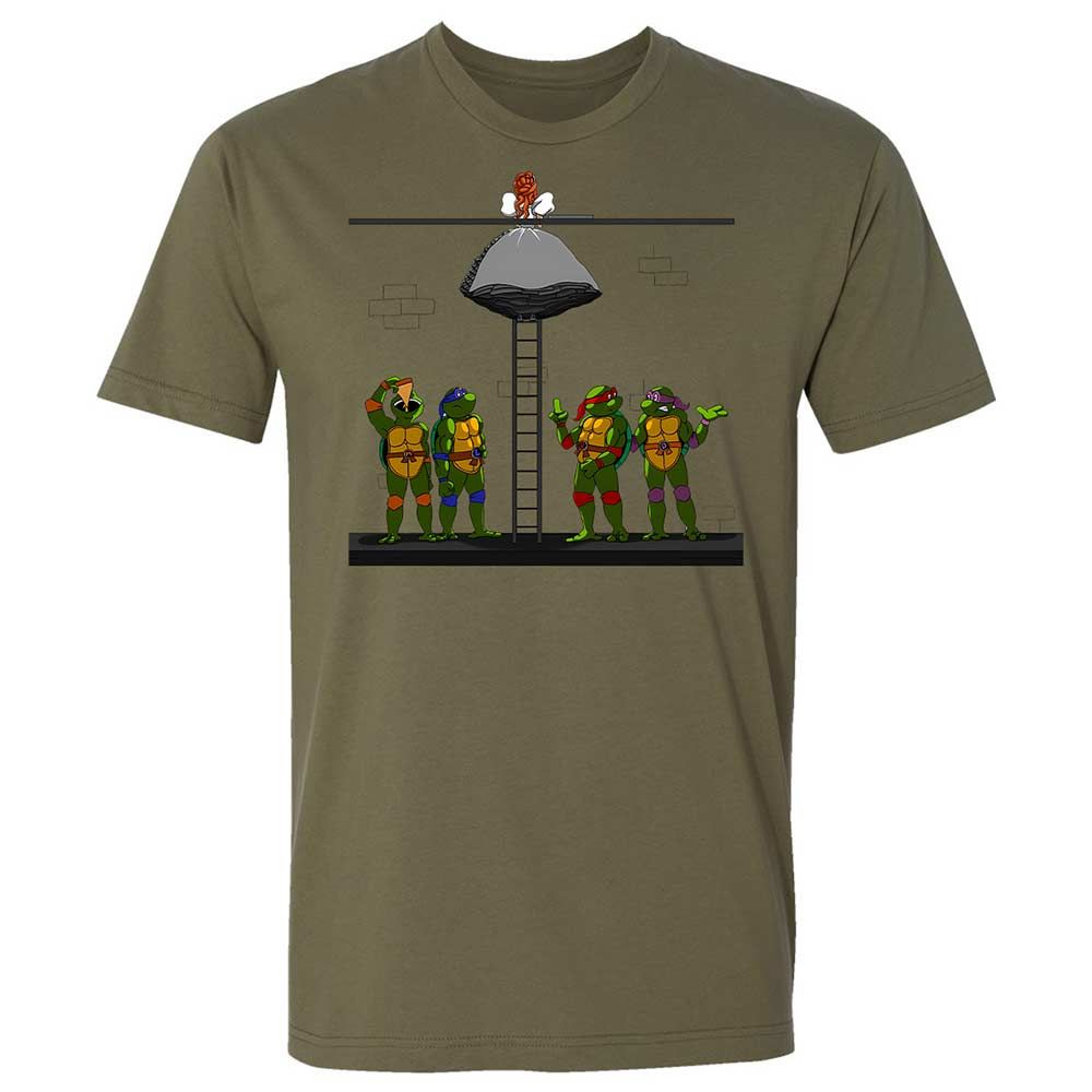 I've Been Dreaming of a Turtle's Kiss - Military Green - 12