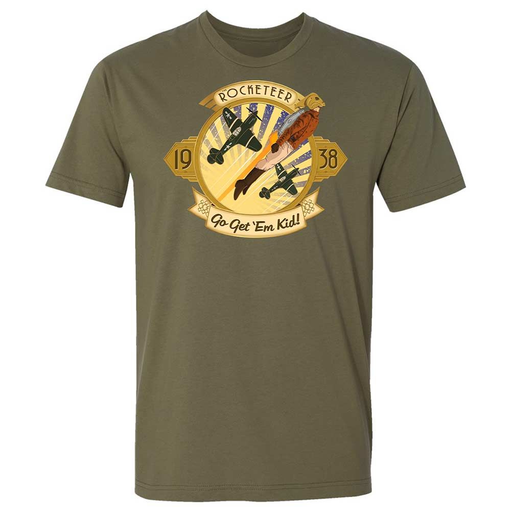 Go Get 'Em Kid - Military Green - 12