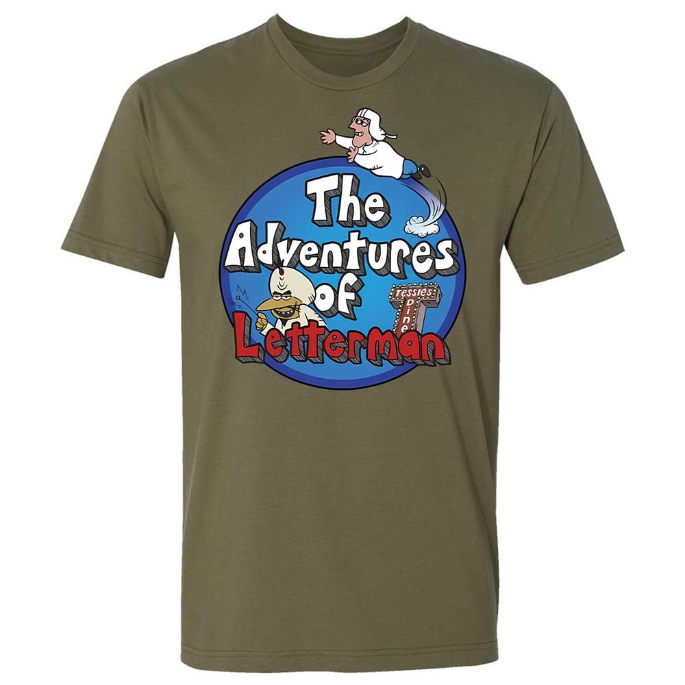 The Adventures of Letterman - Military Green - 12