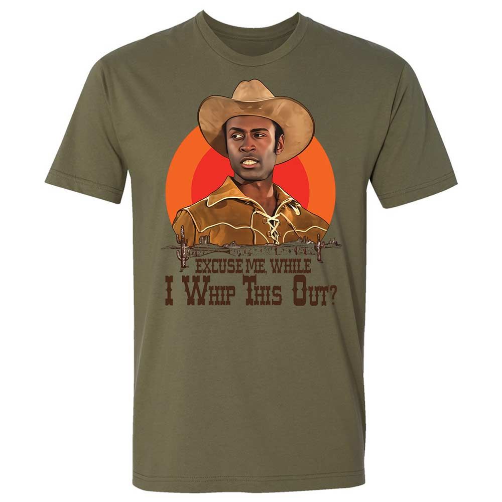 Excuse Me While I Whip This Out - Military Green - 12