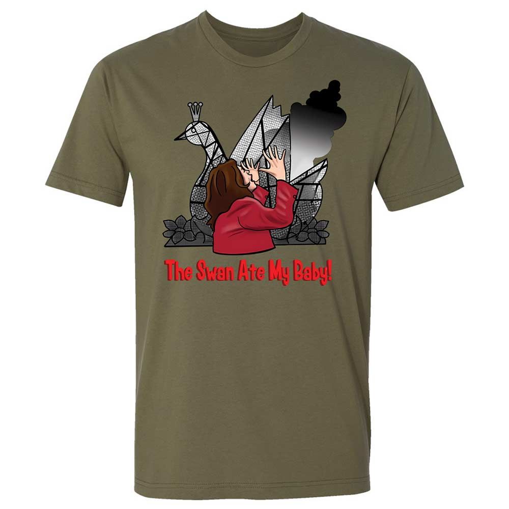 The Swan Ate My Baby - Military Green - 12