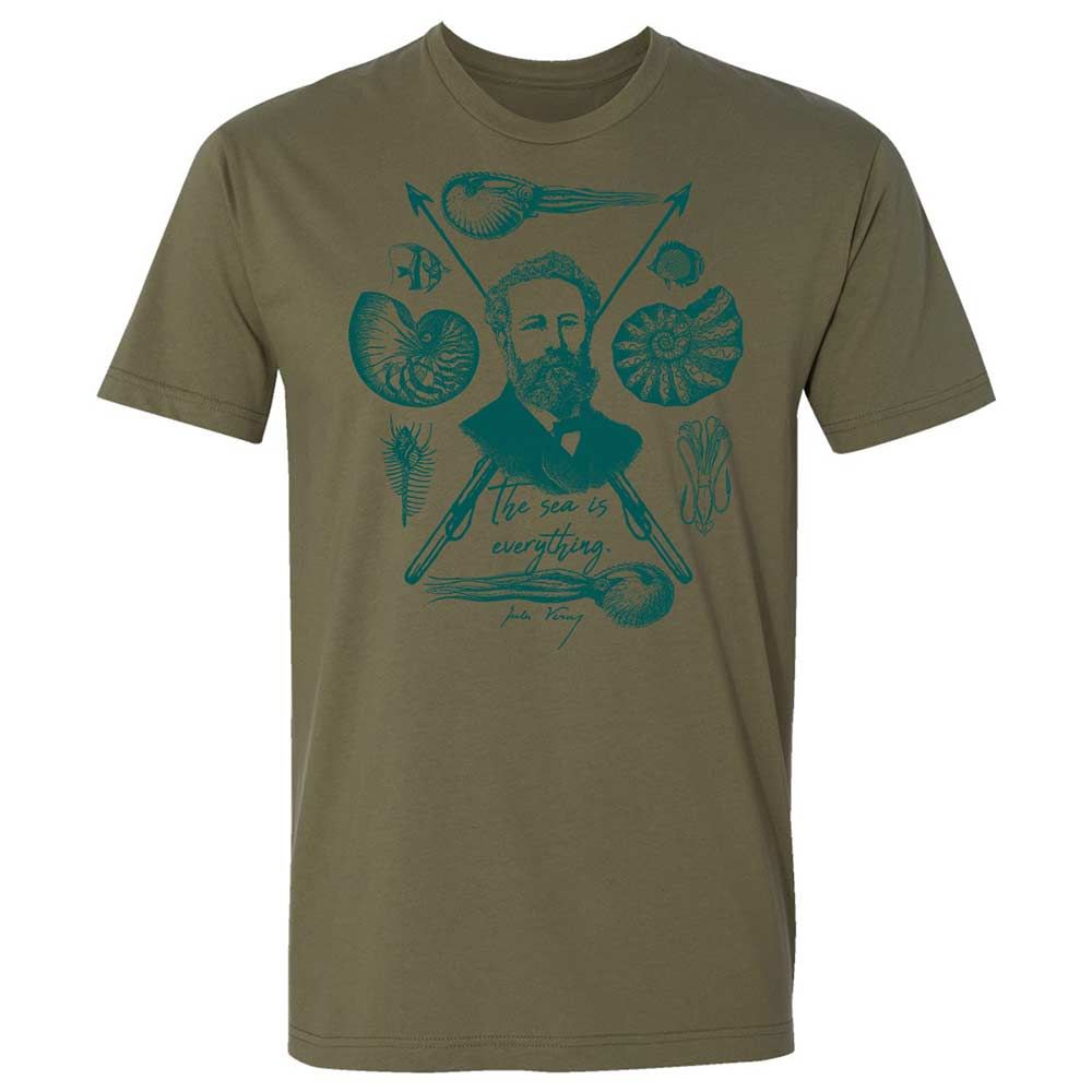 The sea is everything - Military Green - 12