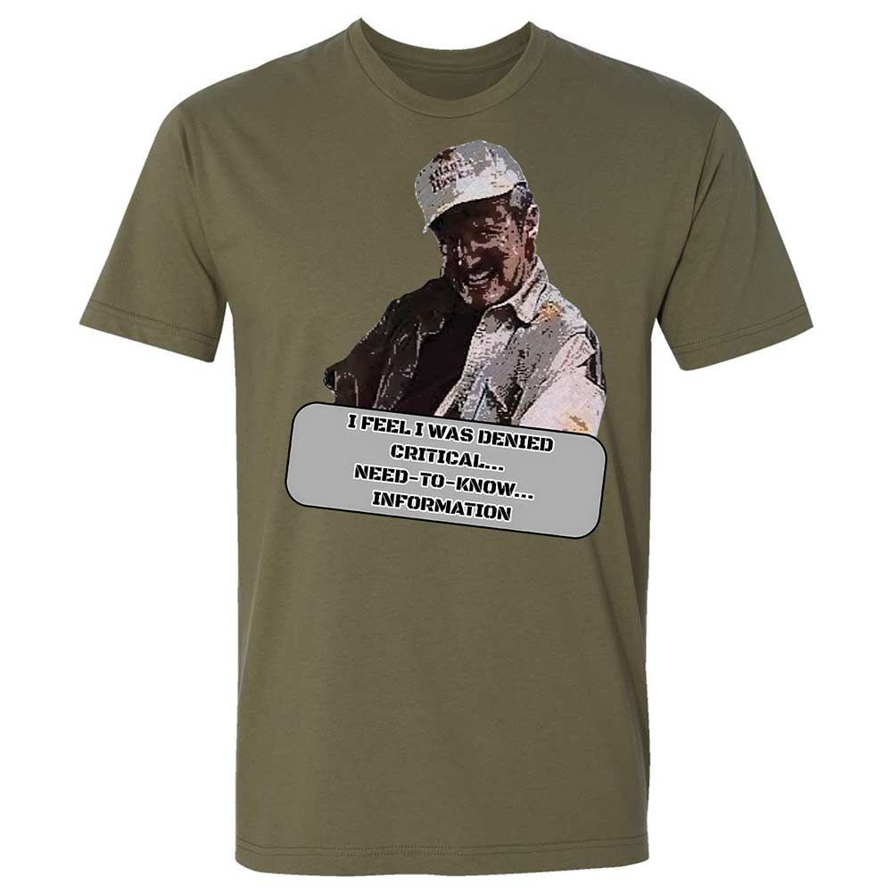 Need To Know Information - Military Green - 12