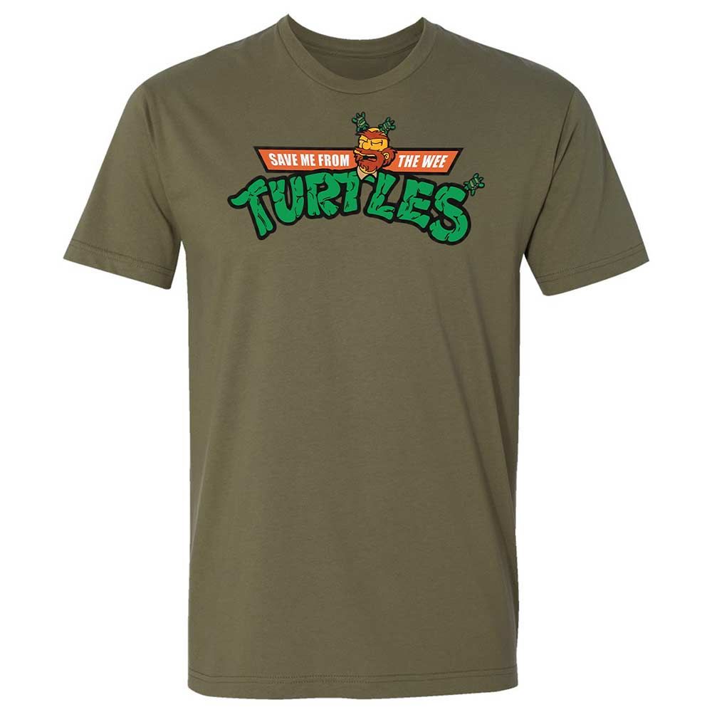 Save Me From The Wee Turtles - Military Green - 12