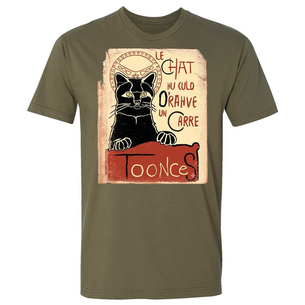 Toonces - Le Chat Noir - Military Green - 12