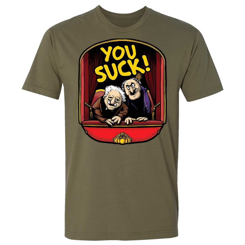 You Suck - Military Green - 12