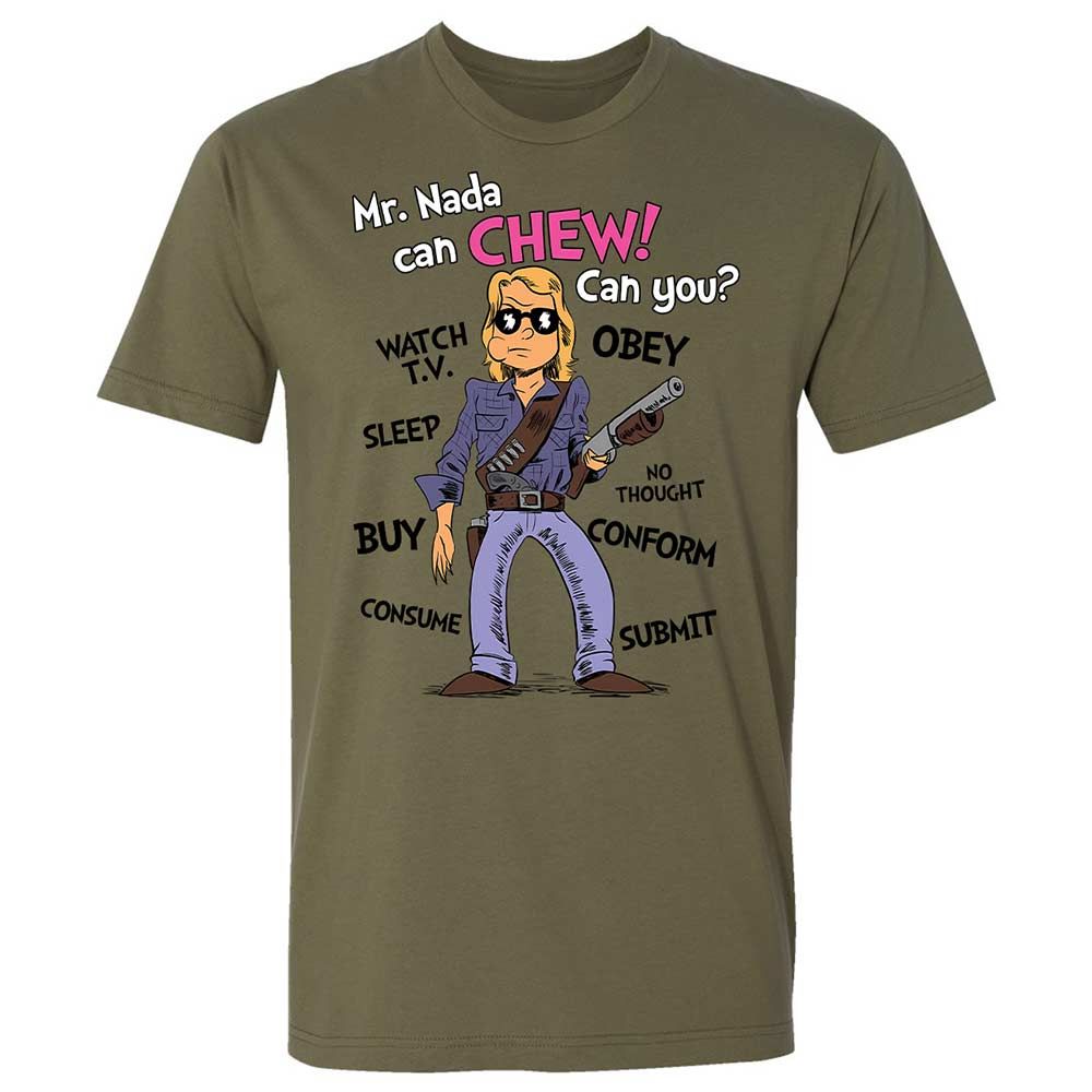 I have come here to chew bubblegum and kick ass - Military Green - 12