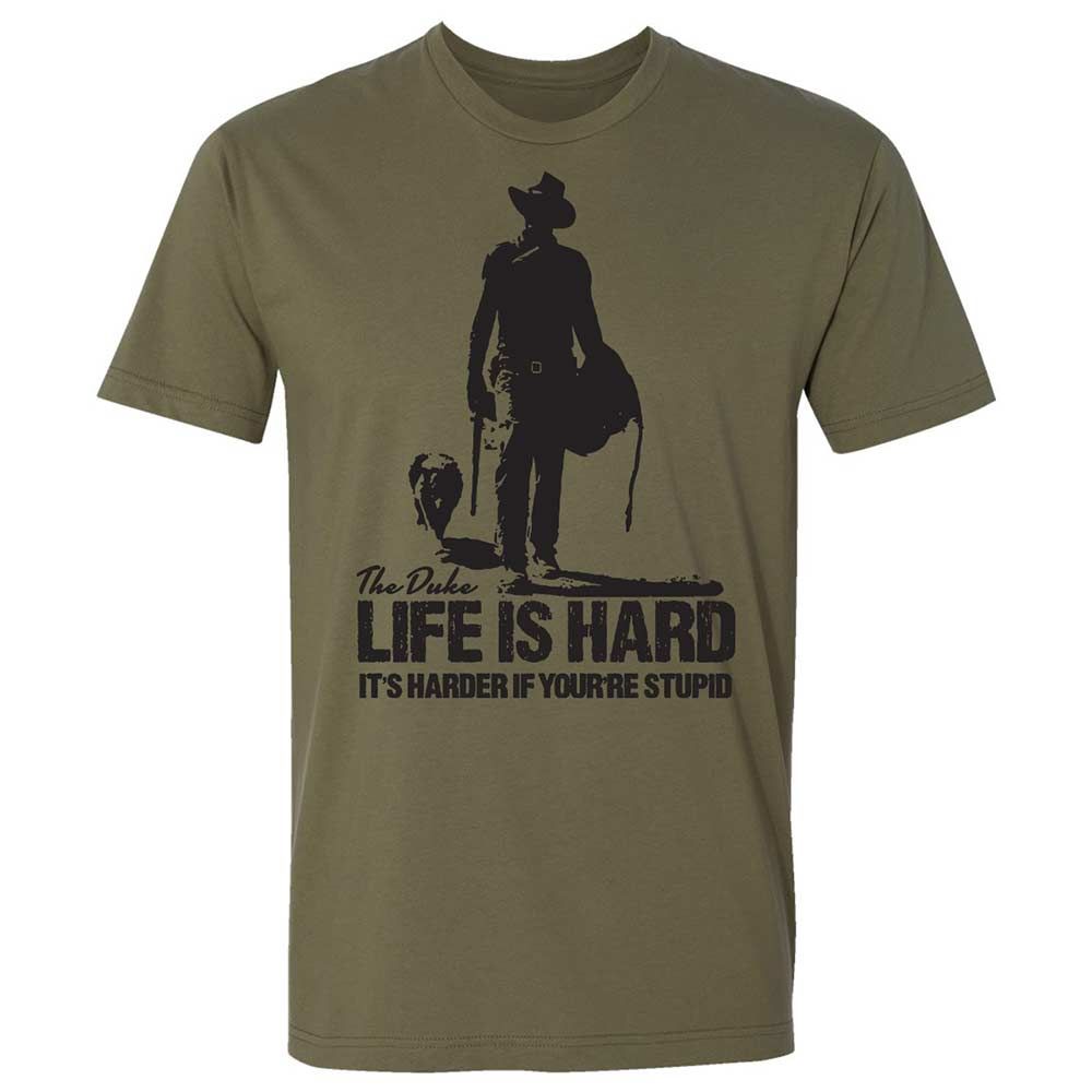 Life is hard - Military Green - 12