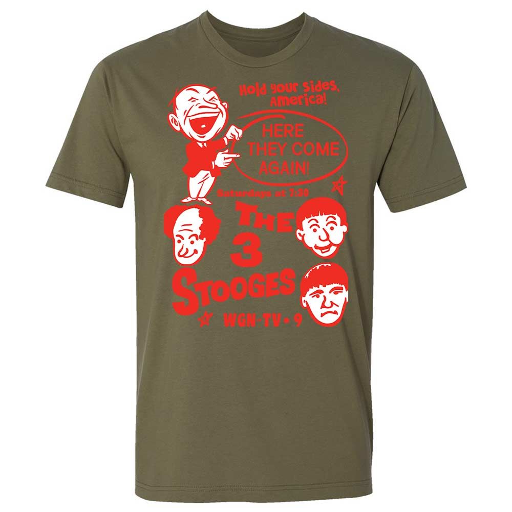 The 3 Stooges - Military Green - 12