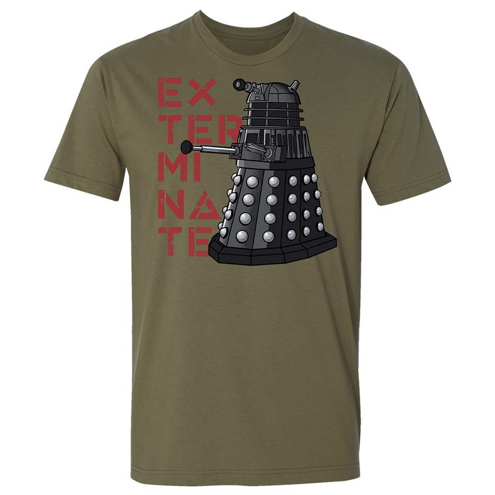 Dalek Exterminate - Military Green - 12