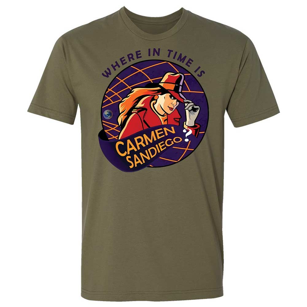 Where in Time Is Carmen Sandiego - Military Green - 12