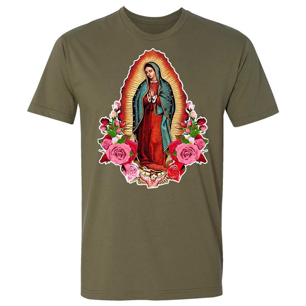 Our Lady of Guadalupe - Military Green - 12