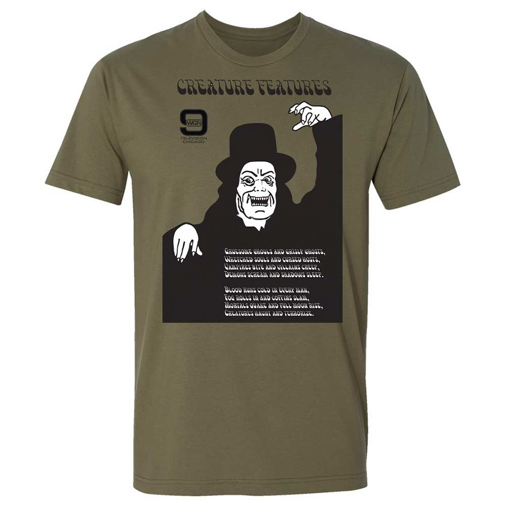 Creature Features - Military Green - 12