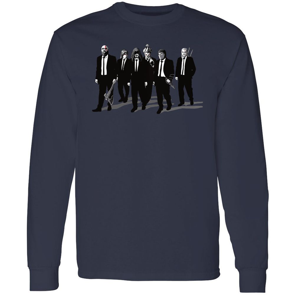 Long Sleeve T-Shirt - UMH1S786 - Navy - 12