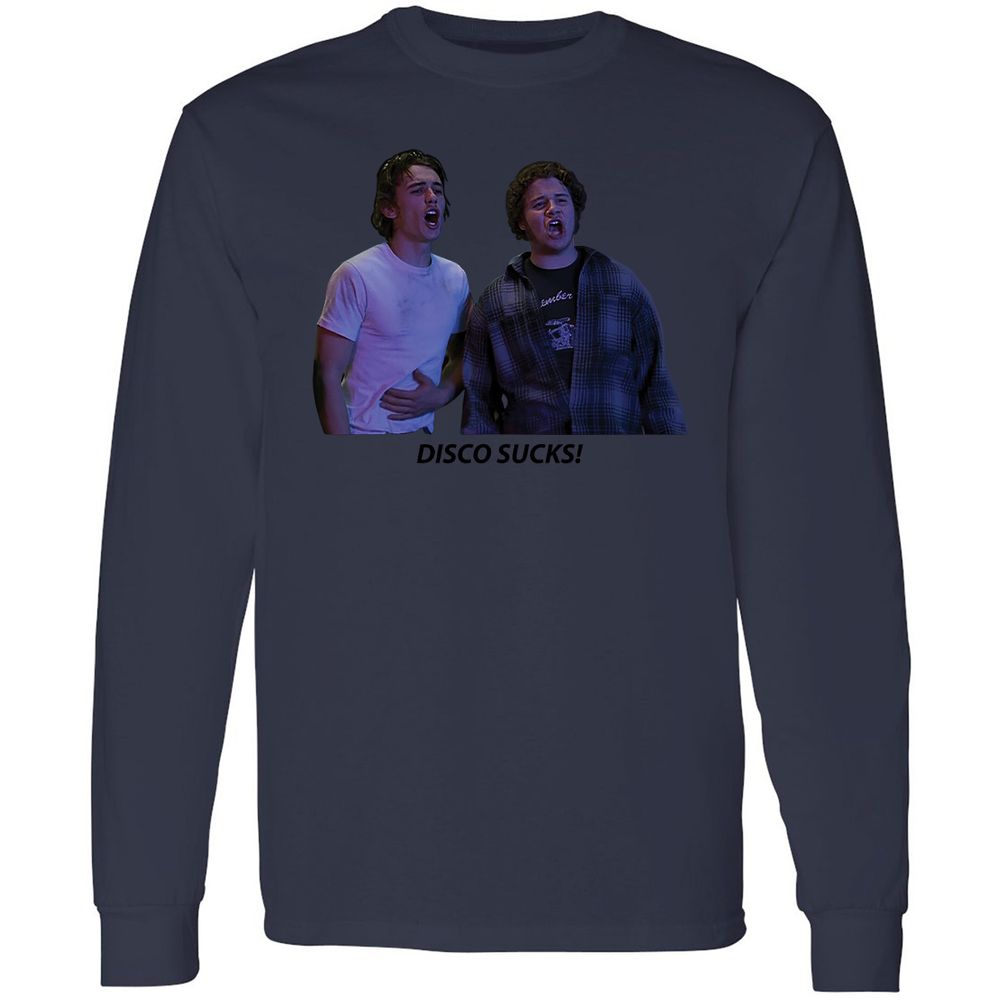 Long Sleeve T-Shirt - HQD3BWGF - Navy - 12