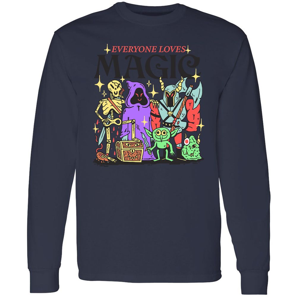Long Sleeve T-Shirt - 5MXH43JL - Navy - 12