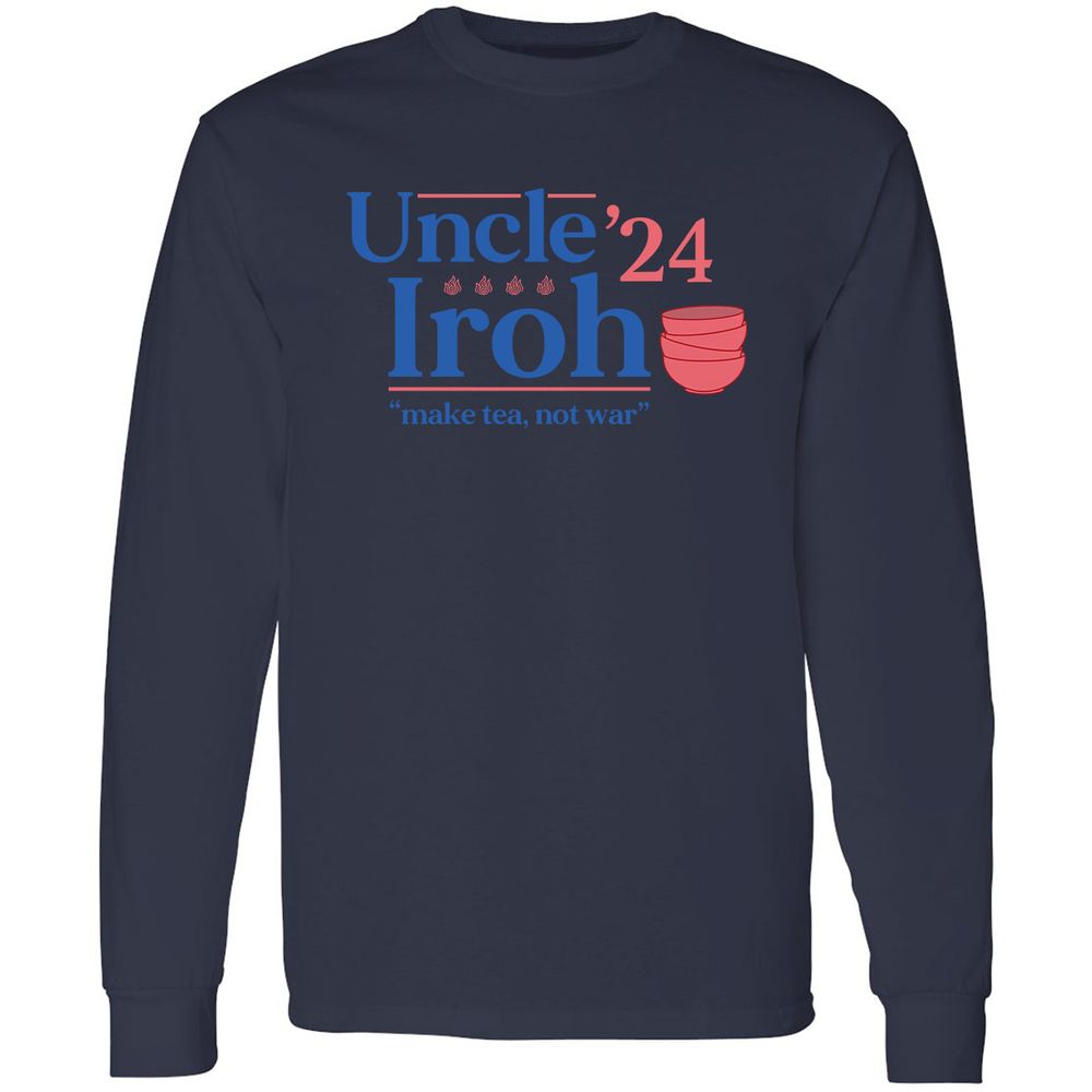 Long Sleeve T-Shirt - T8ZSFQGU - Navy - 12