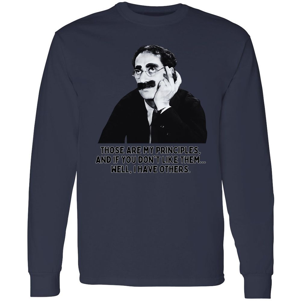 Long Sleeve T-Shirt - NRZGMQT2 - Navy - 12