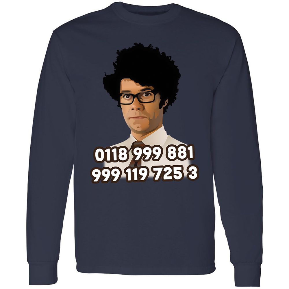 Long Sleeve T-Shirt - 28Q69ZH8 - Navy - 12